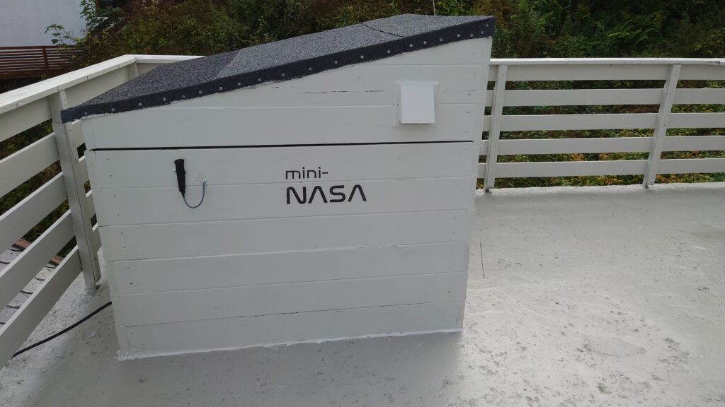 Ferdig mini-observatorium